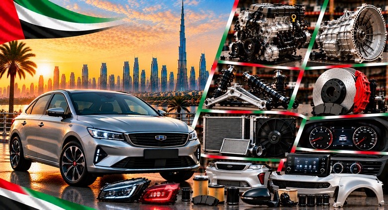 New Geely Emgrand Spare Parts UAE