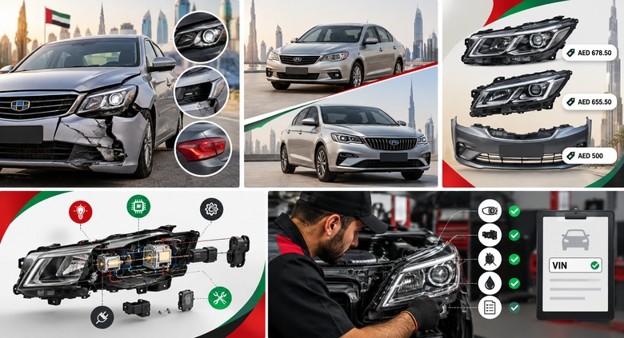 Used Geely Emgrand Spare Parts UAE