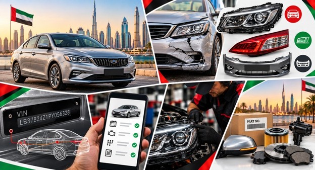 Used Geely Emgrand Spare Parts UAE