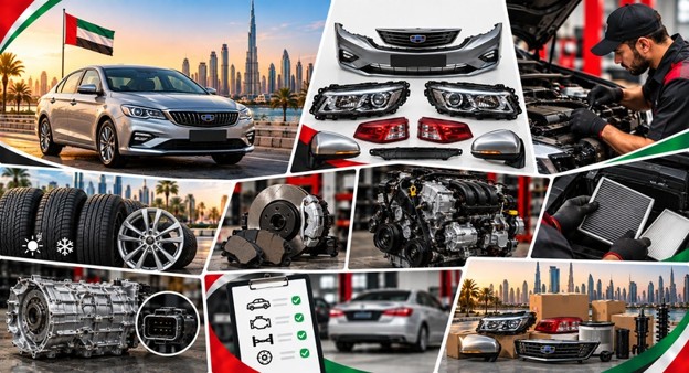 Genuine Geely Emgrand Spare Parts UAE