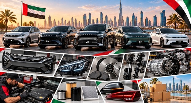 Used EXEED Spare Parts UAE