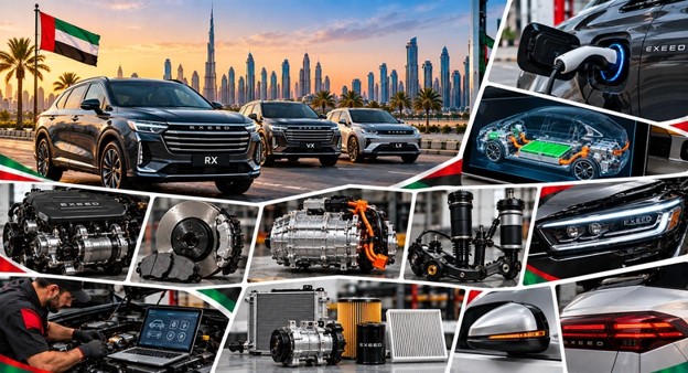 New EXEED Spare Parts UAE
