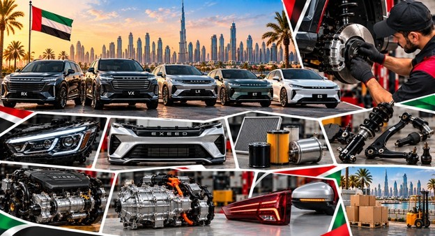 Genuine EXEED Spare Parts UAE