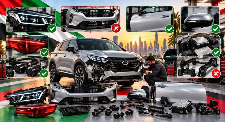 Aftermarket GAC Spare Parts UAE