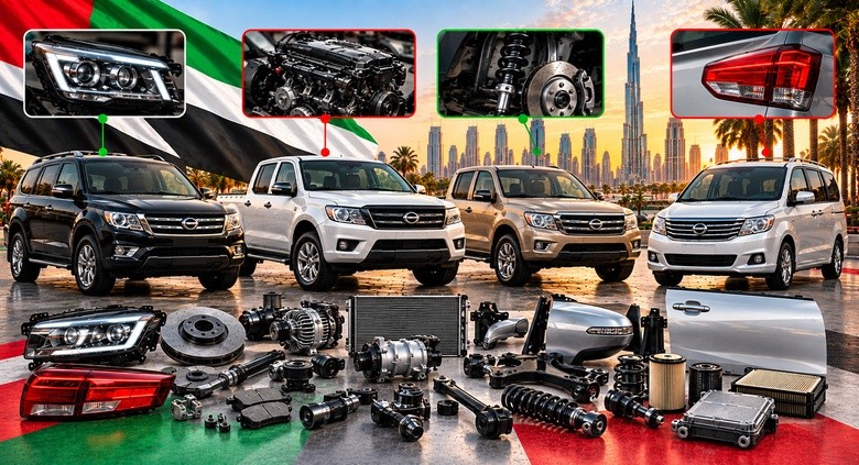 Used GAC Gonow Spare Parts UAE