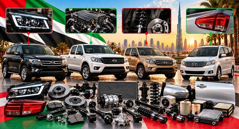 Used GAC Gonow Spare Parts UAE
