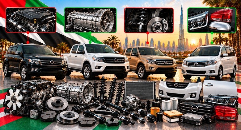 Used GAC Gonow Spare Parts UAE