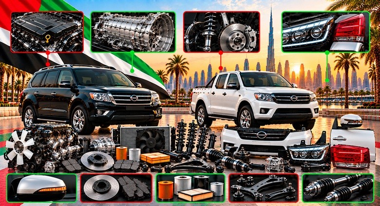 Used GAC Gonow Spare Parts UAE