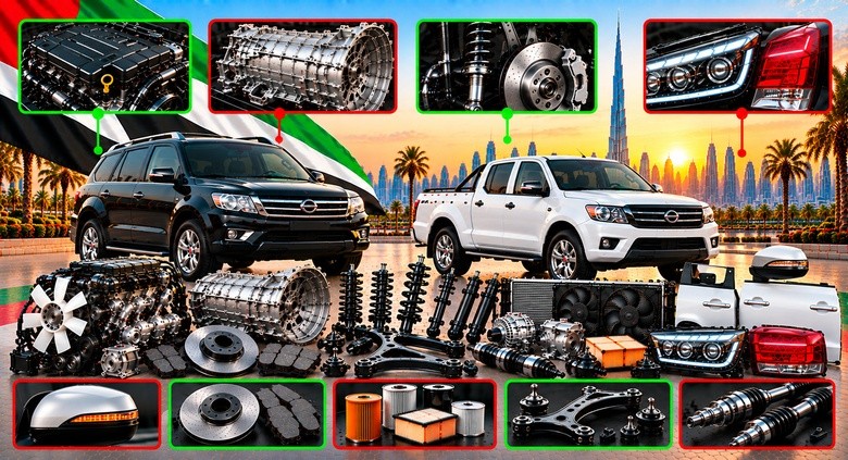 Used GAC Gonow Spare Parts UAE