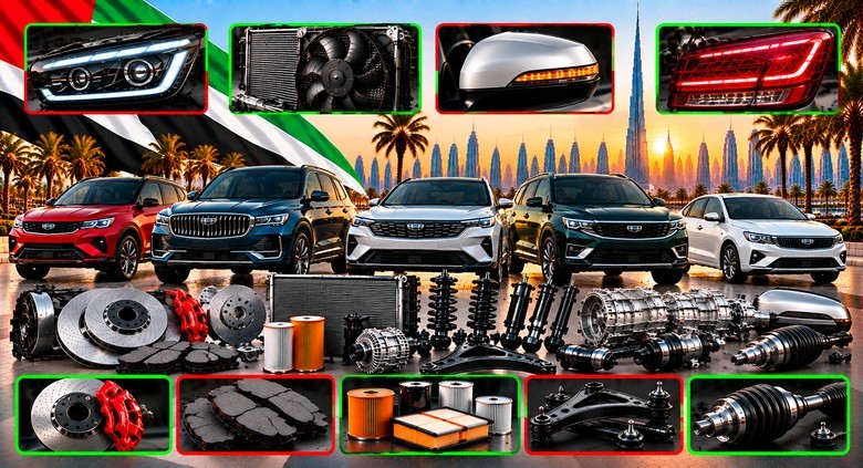 New Geely Spare Parts UAE
