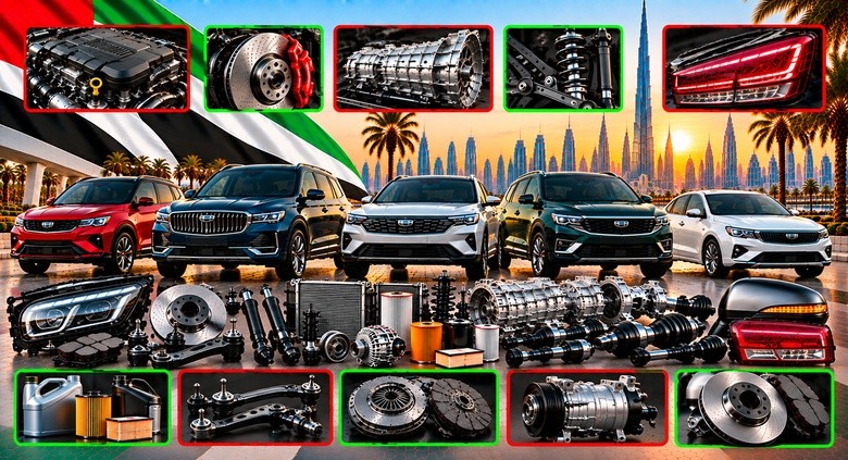 Genuine Geely Spare Parts UAE