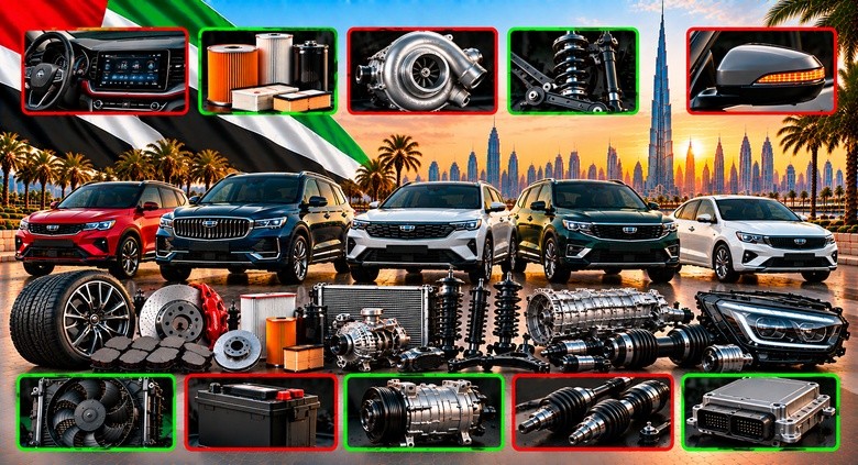 Aftermarket Geely Spare Parts UAE