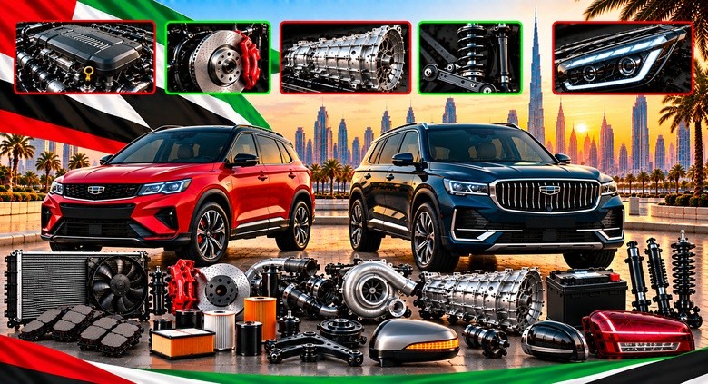 Used Geely Spare Parts UAE