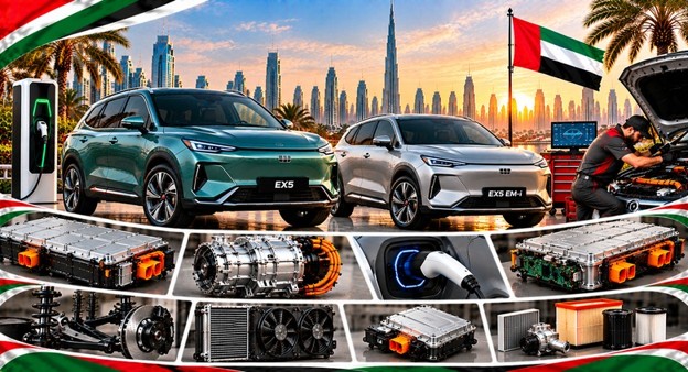 New Geely Spare Parts UAE