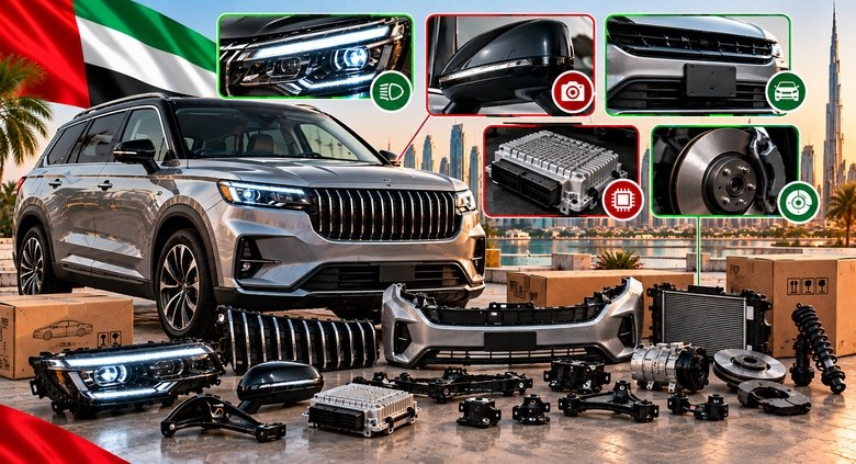Used Jaecoo Spare Parts UAE