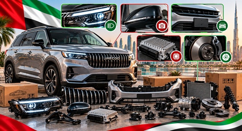 New Jaecoo Spare Parts UAE