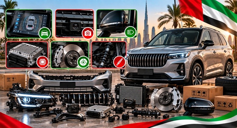 Genuine Jaecoo Spare Parts UAE