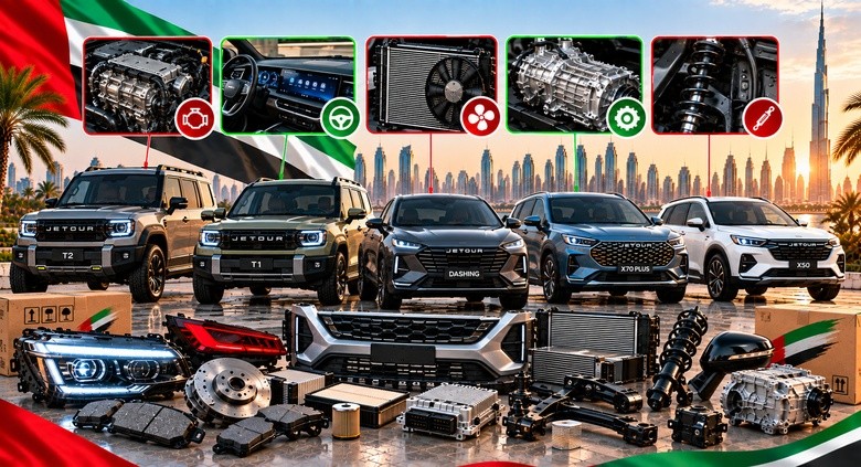 Genuine Jetour Spare Parts UAE