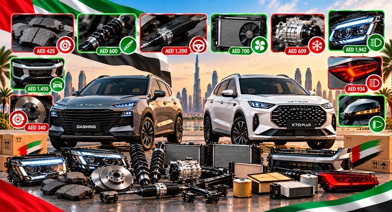 Used Jetour Spare Parts UAE