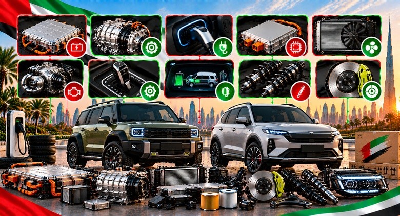 Used Jetour Spare Parts UAE