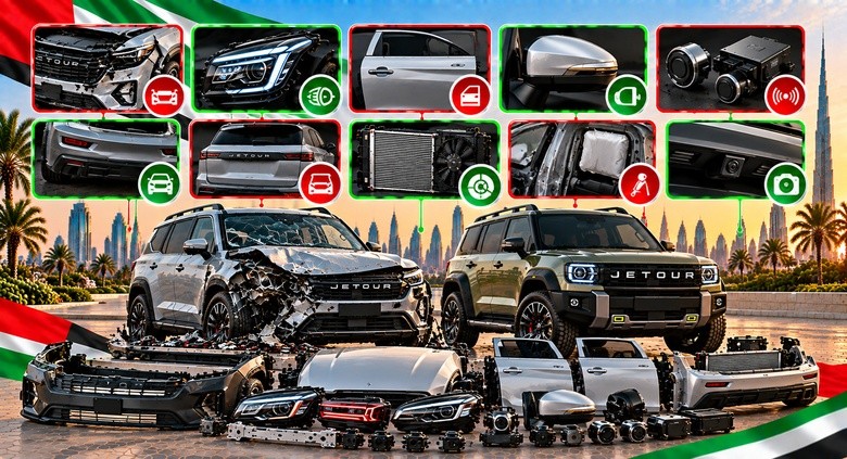 Used Jetour Spare Parts UAE