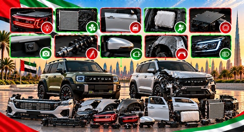 New Jetour Spare Parts UAE