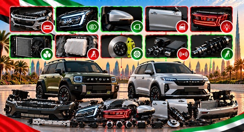 Genuine Jetour Spare Parts UAE