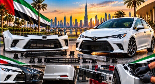 Replacement front bumper for Toyota Corolla in the UAE