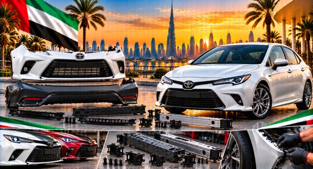 Toyota Corolla rear bumper for vehicle repair and replacement