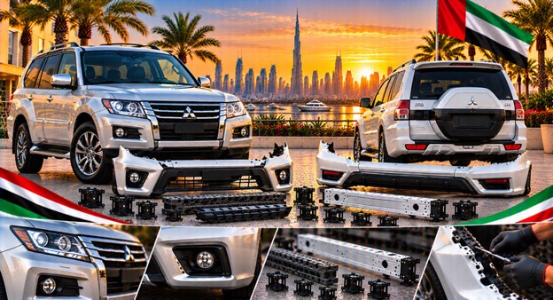 Mitsubishi Pajero replacement bumper assembly for compatible models