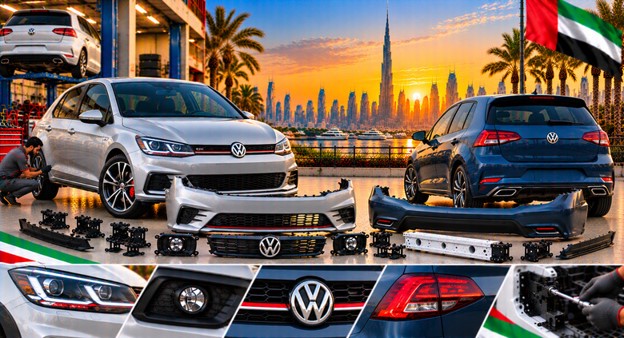 Replacement front bumper for Volkswagen Golf in the UAE