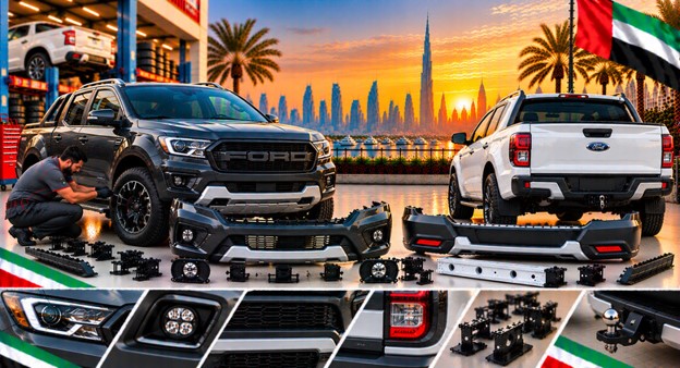 Ford Ranger replacement bumper assembly for compatible models