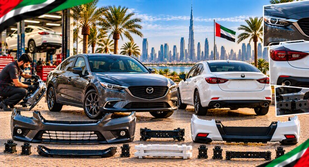 Replacement front bumper for Mazda 6 in the UAE