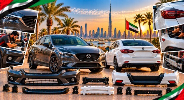 Mazda 6 rear bumper for vehicle repair and replacement