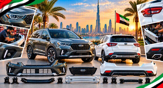 Replacement front bumper for Kia Sorento in the UAE