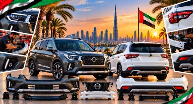 Replacement front bumper for Nissan Pathfinder in the UAE