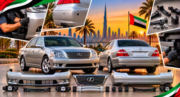 Lexus LS430 replacement bumper assembly for compatible models