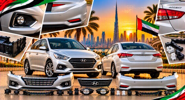 Hyundai Accent replacement bumper assembly for compatible models