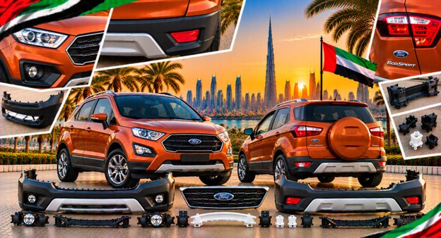 Ford EcoSport replacement bumper assembly for compatible models