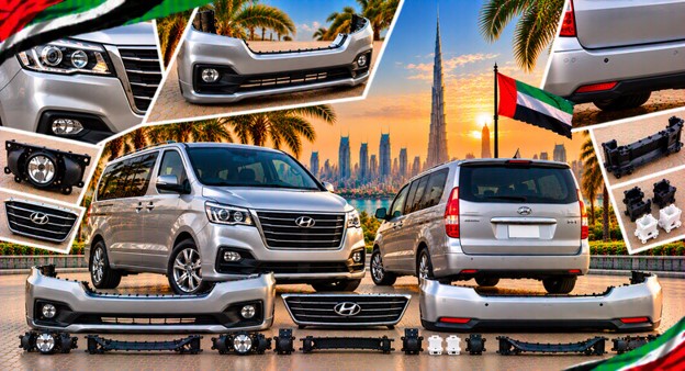Replacement front bumper for Hyundai H-1 in the UAE