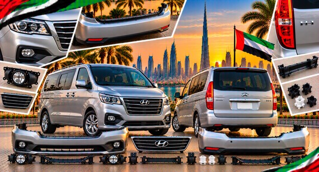 Hyundai H-1 replacement bumper assembly for compatible models