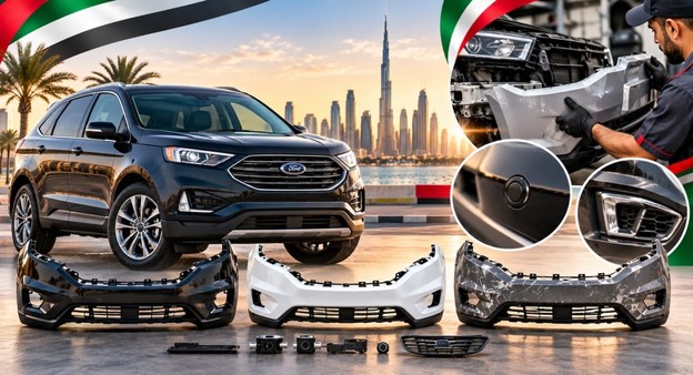 Replacement front bumper for Ford Edge in the UAE