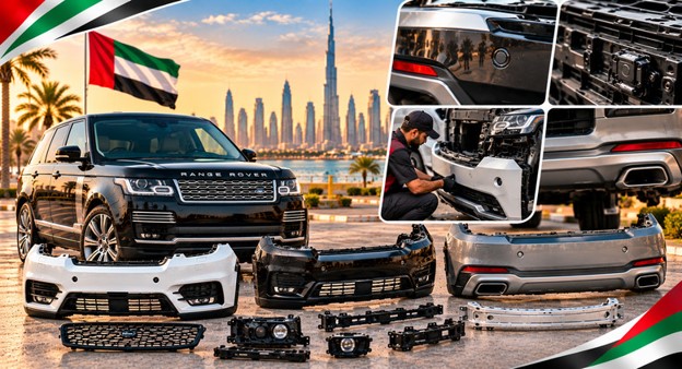 Range Rover Vogue replacement bumper assembly for compatible models
