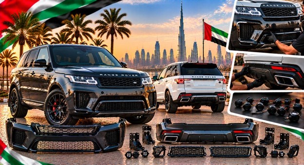 Range Rover Sport rear bumper for vehicle repair and replacement