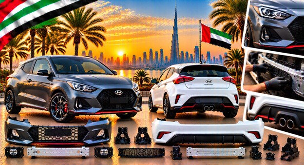 Hyundai Veloster replacement bumper assembly for compatible models