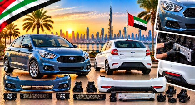 Ford Figo rear bumper for vehicle repair and replacement