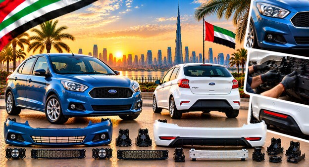 Ford Figo replacement bumper assembly for compatible models