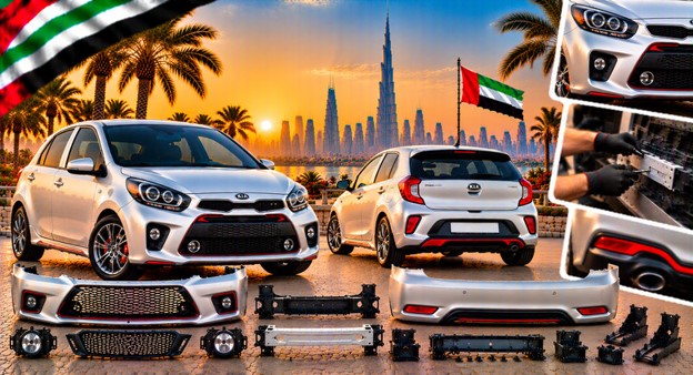 Kia Picanto (Morning) replacement bumper assembly for compatible models