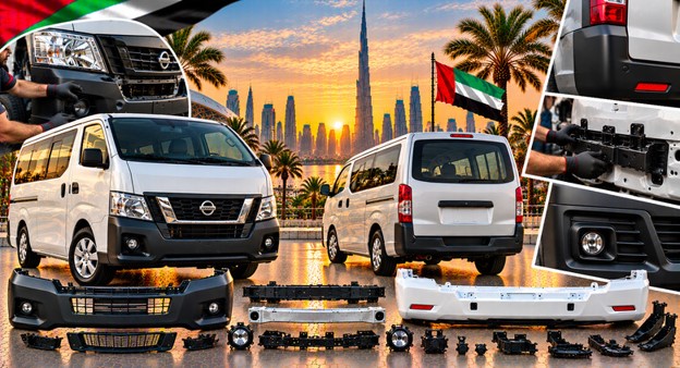 Nissan Urvan rear bumper for vehicle repair and replacement