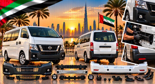 Nissan Urvan replacement bumper assembly for compatible models